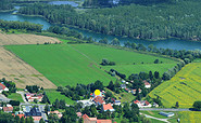 Umgebung Lauta-Dorf, Foto: Marina Kosel, Lizenz: Foto: Pension Marina