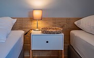 Example single beds in bedroom, Foto: Daniel Winkler, Lizenz: Refugium Lausitzer Seenland