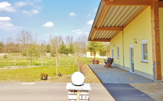 Torhaus Terra Nova, Außenansicht, Foto: Fanny Nevoigt, Lizenz: Torhaus Terra Nova