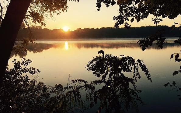 Morgensonne am Caputher See, Foto: A. Töpfer, Lizenz: Kultur- und Tourismusamt Schwielowsee