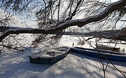 Caputher See in winter, Foto: Kultur- und Tourismusamt Schwielowsee