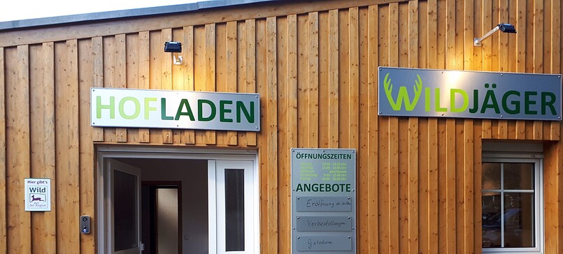 Hofladen der Wildjäger - game meat shop