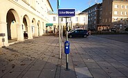 Stromtankstelle Parkplatz VR Bank Uckermark, Foto: Doreen Bahlke