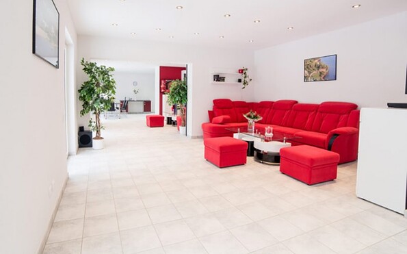Living room, Foto: Strandhaus Eden