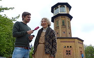 Ziegel-Expertin Christiane Sellner vom Glindower Ziegeleimuseum, Foto: LAUSCHTOUR, Lizenz: Kultur- und Tourismusamt Schwielowsee