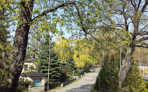 Eingang KIEZ Inselparadies Petzow, Foto: Sebastian Schinke, Lizenz: KIEZ Inselparadies Petzow
