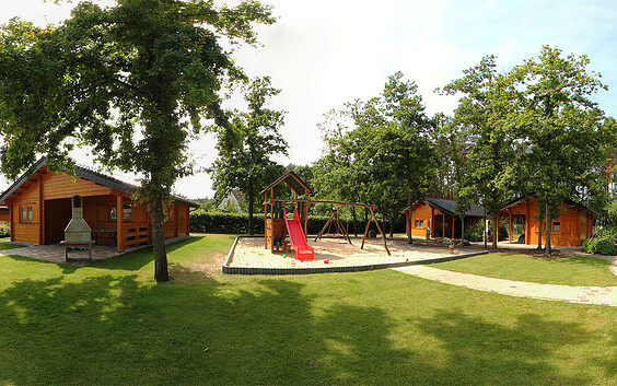 Exterior view of the holiday bungalows, Foto: Ferienbungalows am Senftenberger See GbR