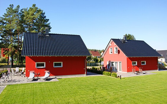 Exterior view of the holiday homes, Foto: Ferienhäuser RELAX/ Olaf Potenberg