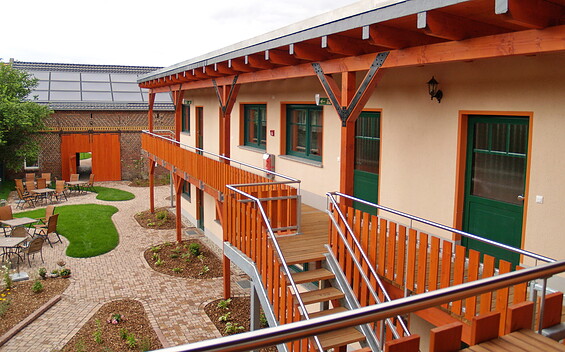 Exterior view of holiday homes, Foto: Ferienhof Radlerslust