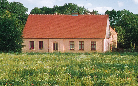 Aussenansicht Hof Kleine Schäferei Biesenbrow, Foto: Peter Kloss, Lizenz: Kleine Schäferei Biesenbrow