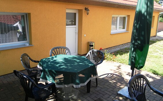Terrasse Privatzimmer Harald Block, Foto: Christina Block