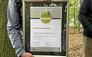 Zertifikat: Qualitätsgastgeber Wanderbares Deutschland, Foto: Itta Olaj, Lizenz: Tourismusverband Ruppiner Seenland e.V.
