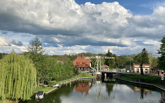 Schleuse Altfriesack, Foto: Itta Olaj, Lizenz: TV Ruppiner Seenland