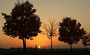 Sonnenuntergang auf der Kohle-Wind und Wasser-Tour, Foto: Tourismusverband Elbe-Elster-Land e.V., Lizenz: Tourismusverband Elbe-Elster-Land e.V.