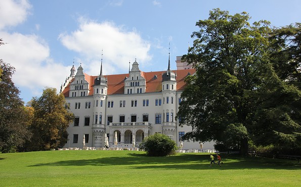 Aussenansicht Schloss Boitzenburg, Foto: Alena Lampe
