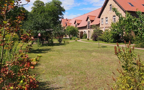 Außenansicht Ferienwohnungen Gut Eichhof in Rutenberg, Foto: Cornelia de Smet