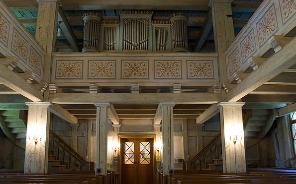 Orgel in der Kirche Neulietzegöricke, Foto: Gisela Sommer