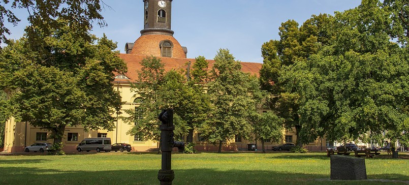 Der Kirchplatz in Neuruppin