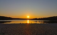 Sonnenuntergang/sundowner im Peitzer Land, Foto: ReFanCard, Lizenz: Waldcamping Am Großsee