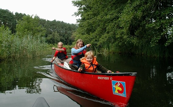  NORDLICHT (Lychen) Eltern/Kind Camp, canoe tours