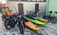Ausstattung bei Ruppiner Bike &amp; Paddle Adventure, Foto: Sebastian Fölkel, Lizenz: Ruppiner Bike &amp; Paddle Adventure