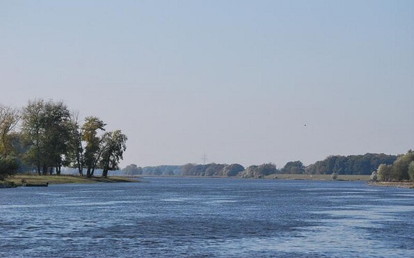 Zusammenfluss der Havel und der Elbe, Foto: Roman Bauer, Lizenz: Roman Bauer