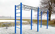 Active Park Senftenberger See/  Slope ladder station on the lake beach in Niemtsch, Foto: J. Kussatz, Lizenz: Zweckverband Lausitzer Seenland Brandenburg e.V.