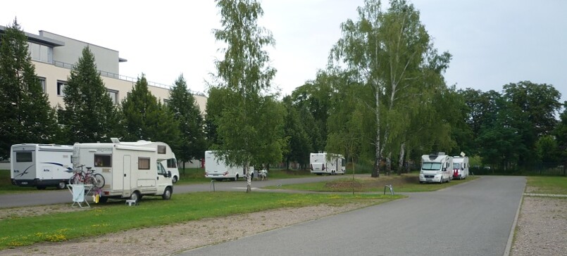 Wohnmobilstellplatz am Sportcenter Neuruppin