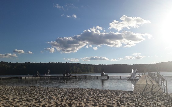 Wukensee Lido, Foto: Julia Senze, Lizenz: Tourismusverein Naturpark Barnim e. V.