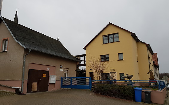 Außenansicht Pension Twrdek, Foto: Gemeinde Rüdersdorf bei Berlin, Lizenz: Gemeinde Rüdersdorf bei Berlin