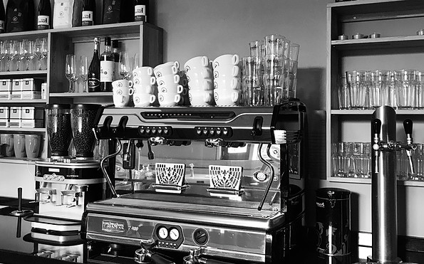 Cafe Glasklar, Kaffeeautomat, Foto: Susanne Ludwig, Lizenz: Susanne Ludwig
