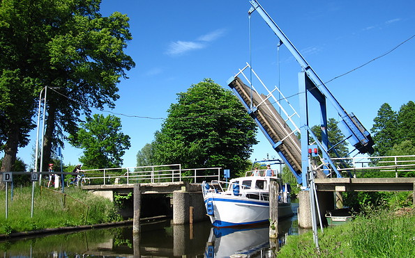 Zugbrücke in Groß Köris, Foto: Manfred Reschke, Lizenz: Tourismusverband Dahme-Seenland e.V.,