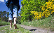 Auf dem Barfußwanderweg, Foto: Bansen/Wittig