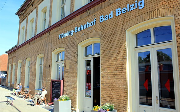 Fläming-Bahnhof Bad Belzig, Foto: Bansen/Wittig