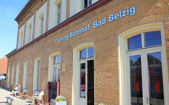 Fläming-Bahnhof Bad Belzig, Foto: Bansen/Wittig