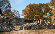 Reste der romanischen Burg, Foto: Jürgen Rocholl, Lizenz: Naturparkverein Hoher Fläming e.V.