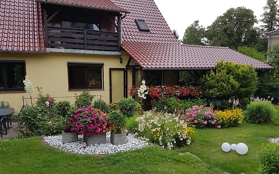 Gartenansicht, Foto: Ferienwohnung Auszeit