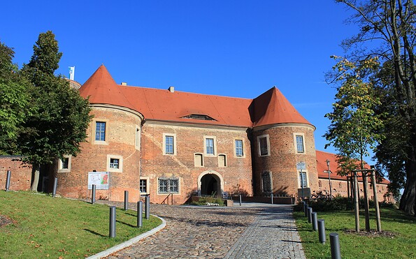 Die Temporäre(Zeit)Galerie ist auf der Burg Eisenhardt untergebracht. , Foto: Bansen/Wittig