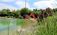 Rutsche im Naturbad, Foto: Bansen/Wittig