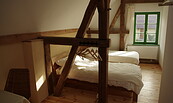 STÜTZPUNKT TREBITZ - Gästezimmer "Gelb", Foto: Daniel Erb