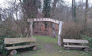 Eingang zum Erlebnispfad, Foto: Tourismusverband Fläming e.V.