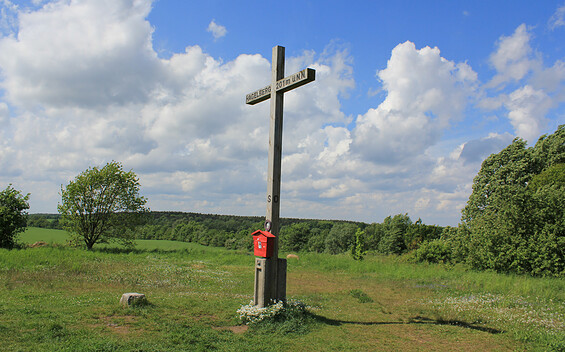 Gipfelkreuz auf dem Hageberg, Foto: Bansen/Wittig