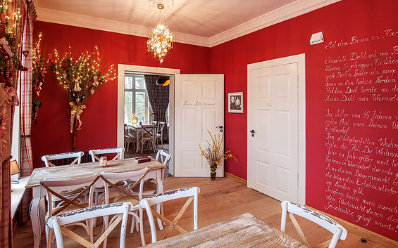 Lounge im Rittergut von Barby, Foto: Robert Dahl