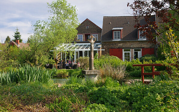 Blick vom Garten, Foto: Landhaus Alte Schmiede