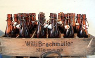 Brausemuseum im historischen Wasserturm Niemegk - Historischer Getränkekasten, Foto: Bansen/Wittig