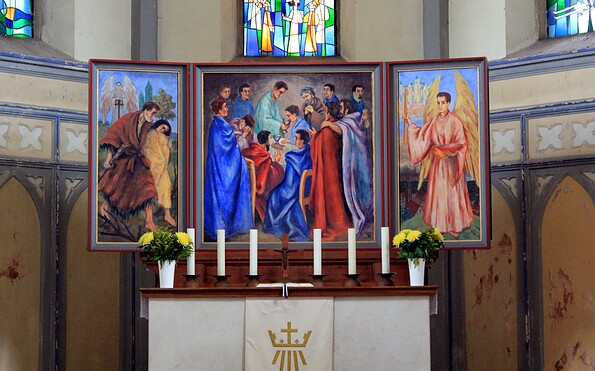 St. Johanniskirche Niemegk - Altar, Foto: Bansen/Wittig