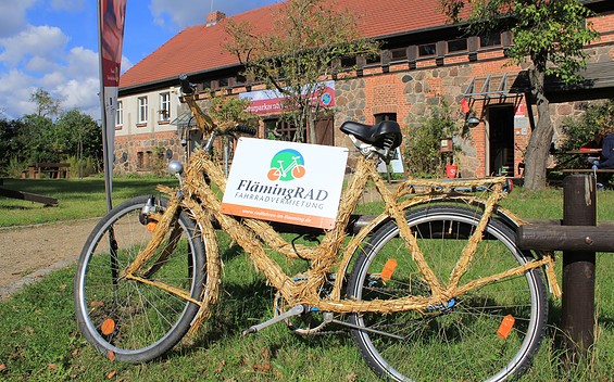 Fahrradverleih im Naturparkzentrum Hoher Fläming, Foto: Bansen/Wittig