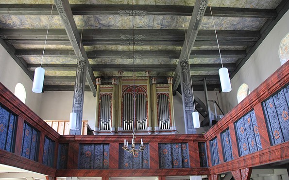 Orgel in der Kirche Kirche Raben, Foto: Bansen/Wittig
