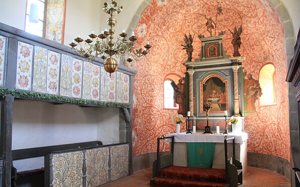 Blick auf den Altar, Foto: Bansen/Wittig