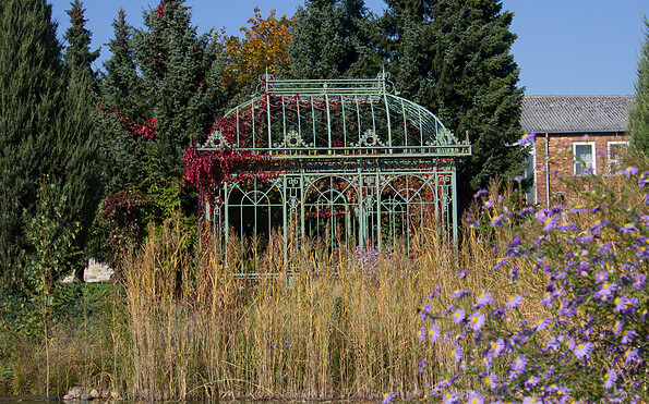 Pavillon im Schlosspark, Foto: Bansen/Wittig